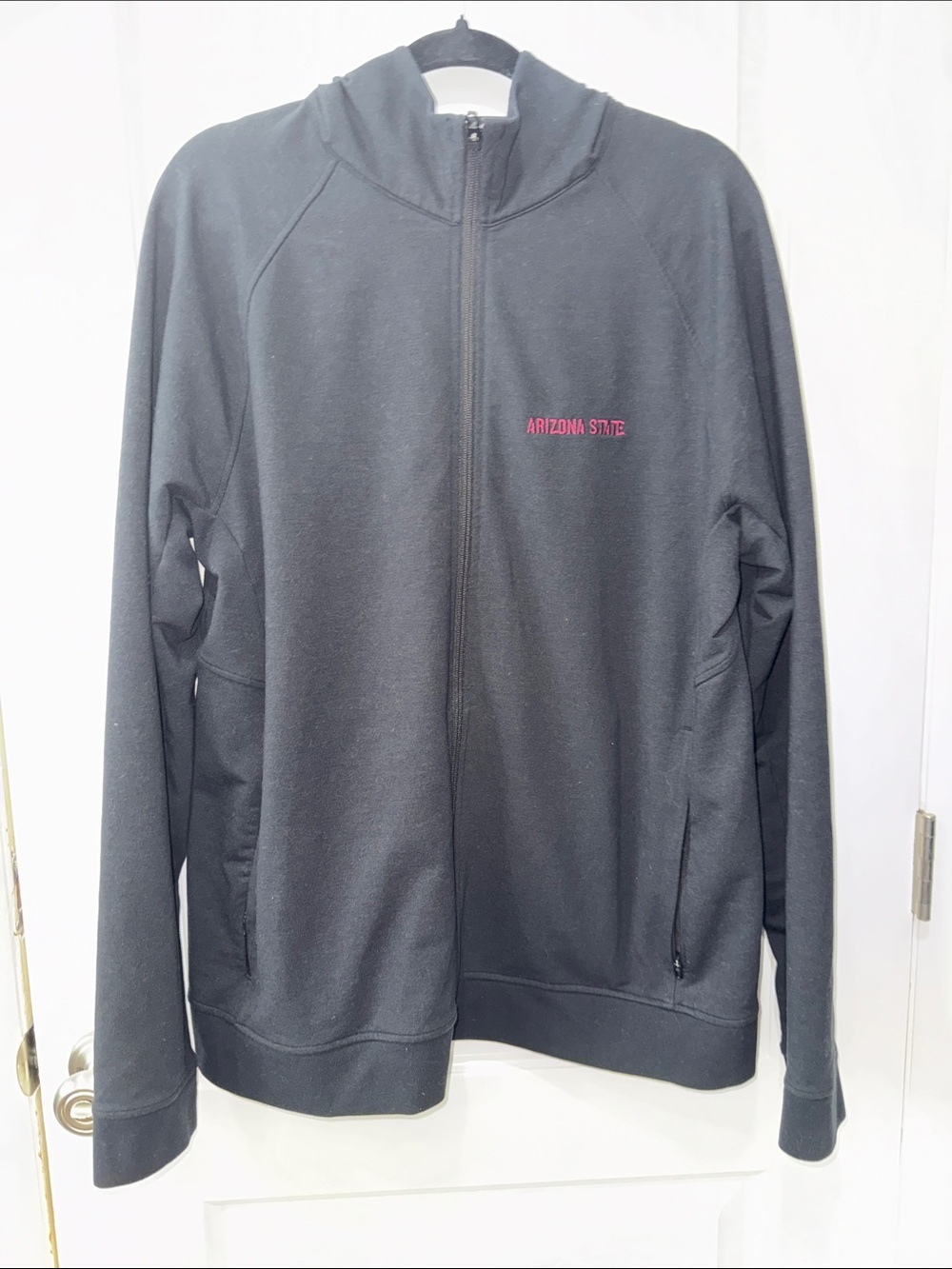 Lululemon Black Full-Zip Hoodie Arizona State XL